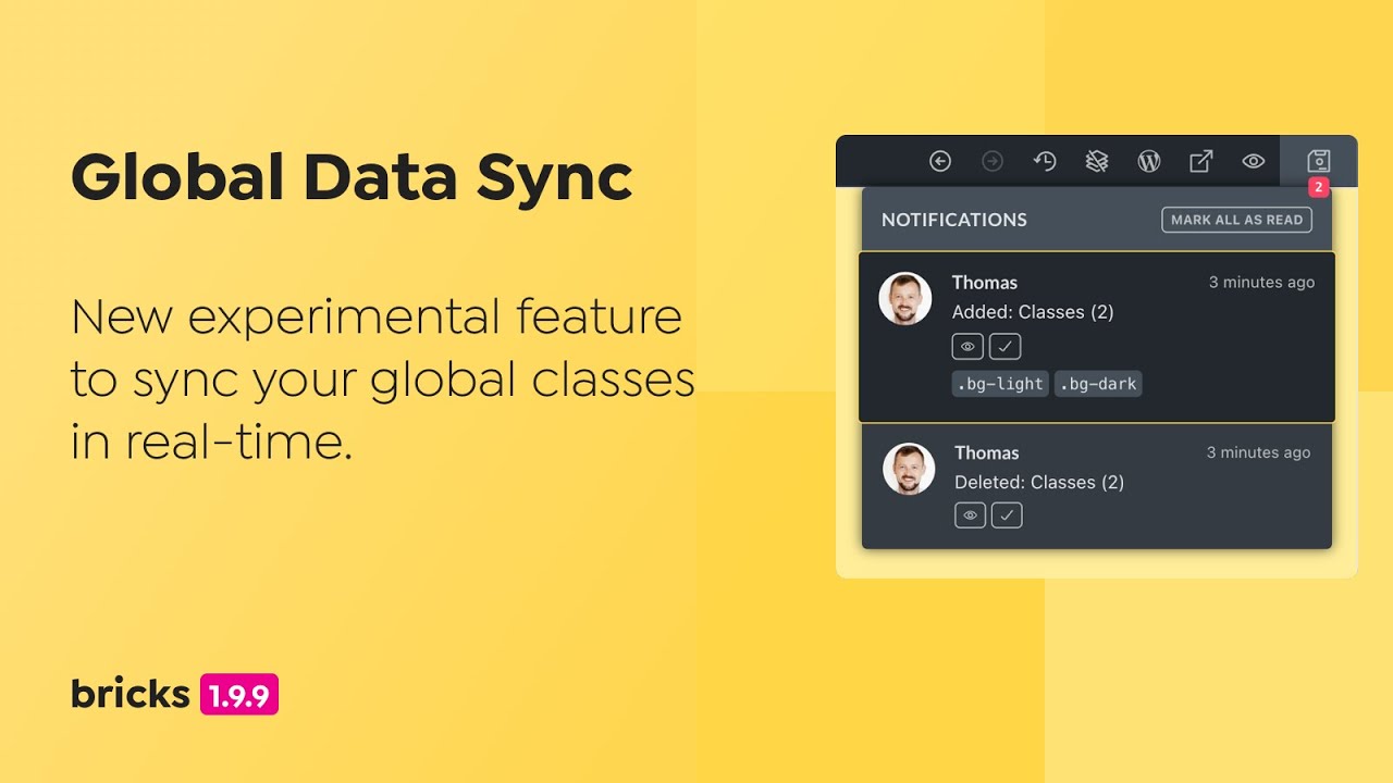 Bricks - Global Data Sync (experimental)