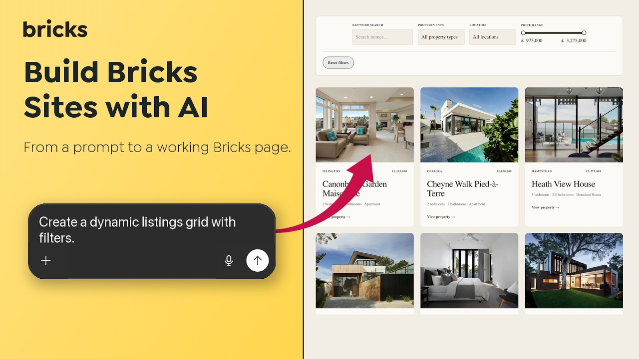 Bricks AI: Build a Site with an AI Agent