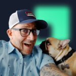 YouTube Creator Jeffrey from Lytbox with his dog.