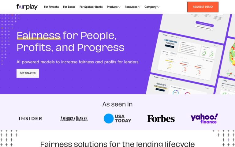 Fair Play Homepage Screenshot