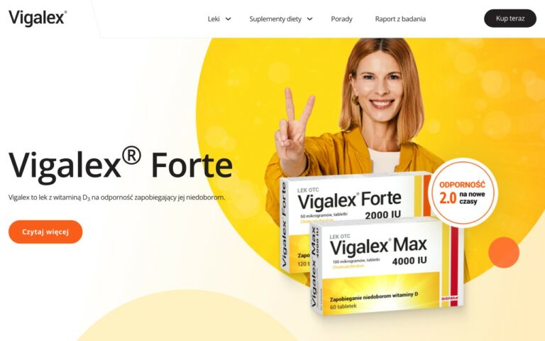 Vigalex Homepage Screenshot