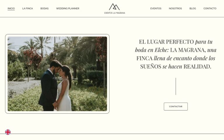 Eventos la Magrana Homepage Screenshot