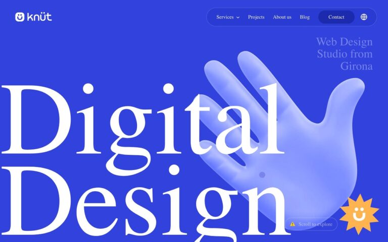Knüt Studio Homepage Screenshot