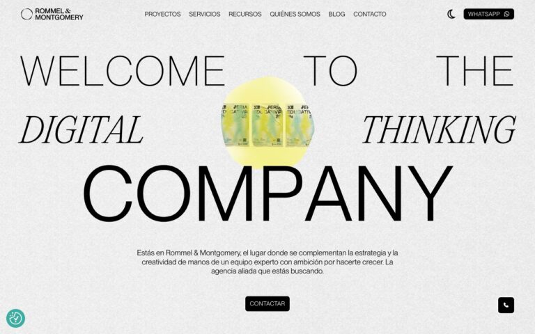 Rommel & Montgomery Homepage Screenshot