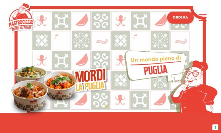 Mastrociccio Homepage Screenshot