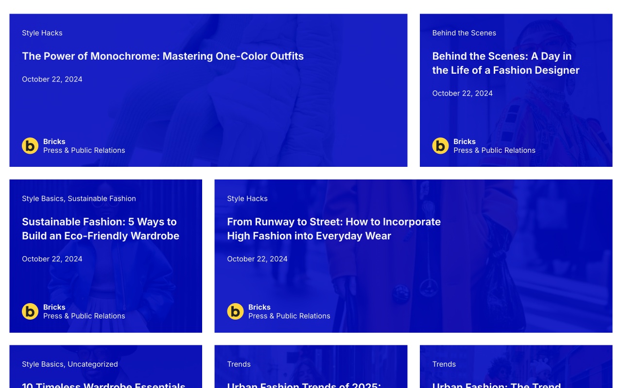 Bricks – Visual Site Builder for WordPress