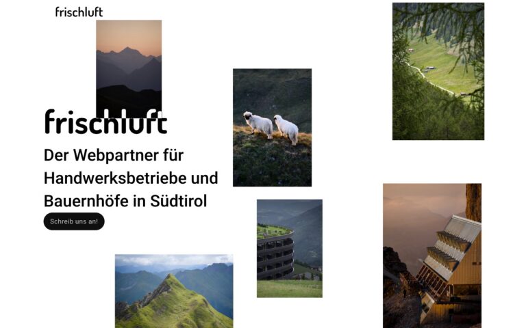 frischluft Homepage Screenshot